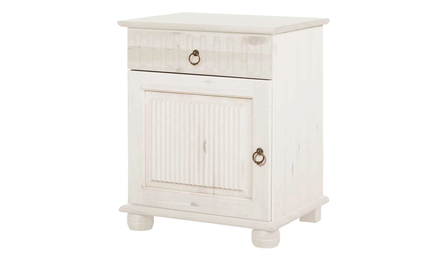 Nachtkommode Bornholm | Kiefer Weiß 3 Nachtkommode Bornholm | Kiefer Weiß