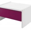 Nachtkommode Holly | Weiß / Fuchsia Nein 34|cm -Tischety Verkaufe 11117307 2 201811271524