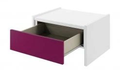 Nachtkommode Holly | Weiß / Fuchsia Nein 34|cm -Tischety Verkaufe 11117307 4 201811271524