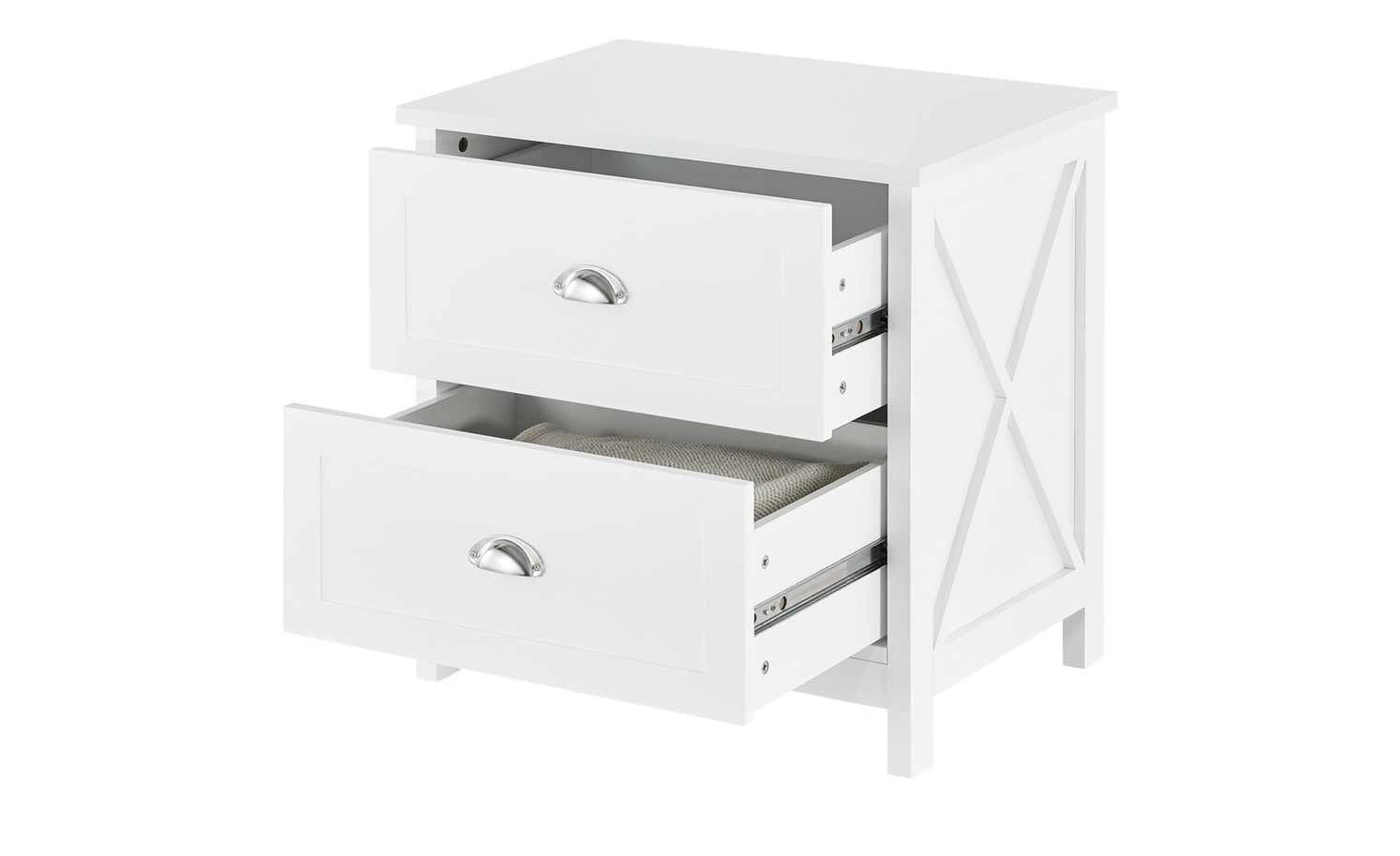Nachtkonsole Mosi | Weiß 5 Nachtkonsole Mosi | Weiß – Bild 3