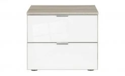 meinSchrank Nachtkommode One 710 | Weiß / Platin-Eiche (Nachbildung) -Tischety Verkaufe 11135968 3 202109021233