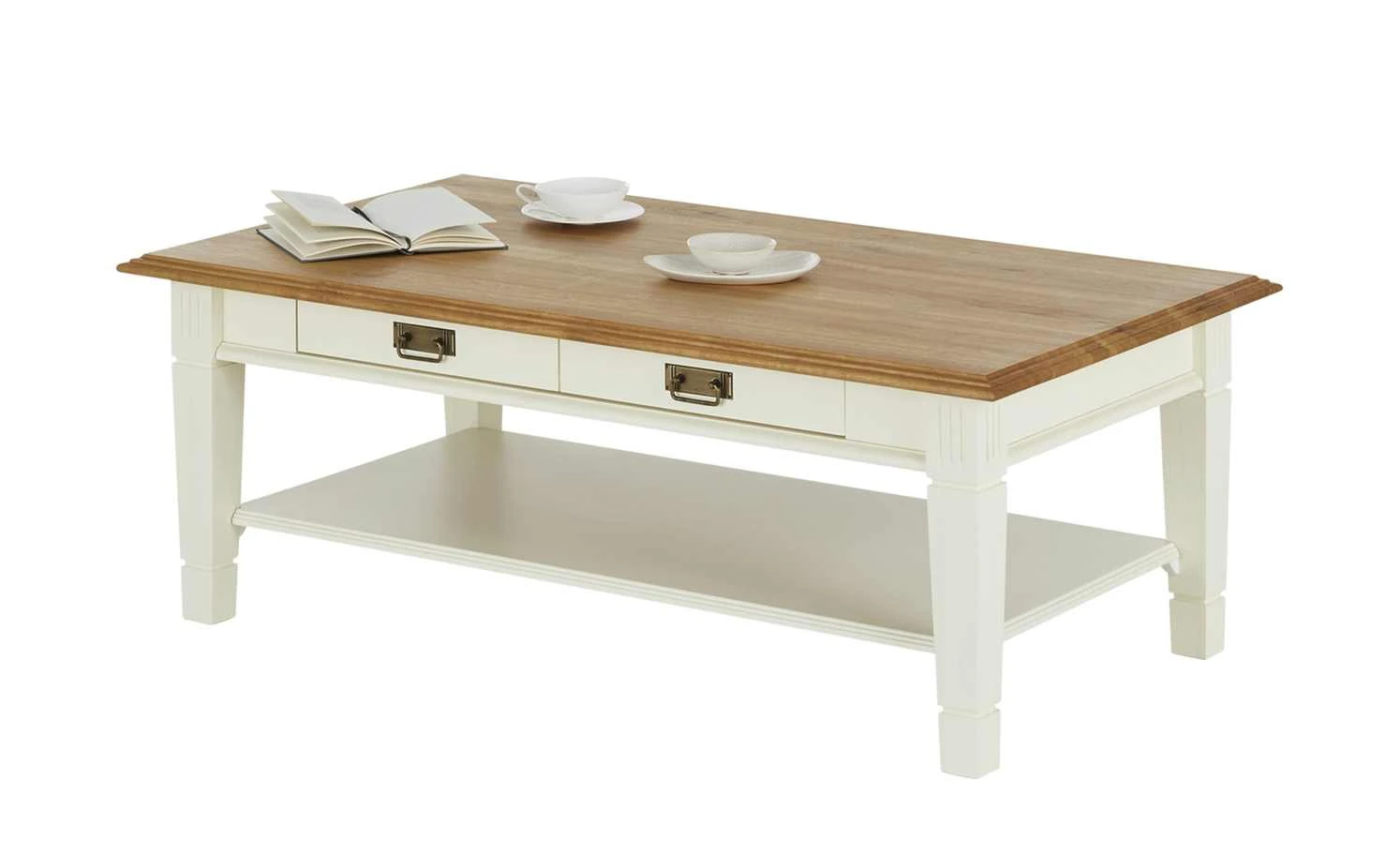 maison bleue Couchtisch Lina | Champagner / Wildeiche 9 maison bleue Couchtisch Lina | Champagner / Wildeiche – Bild 7