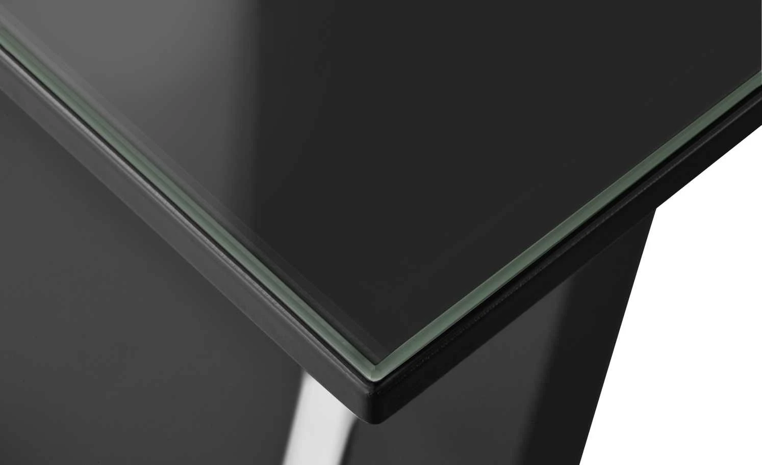 LEONARDO Esstisch ausziehbar Cube | Schwarz 8 LEONARDO Esstisch ausziehbar Cube | Schwarz – Bild 6