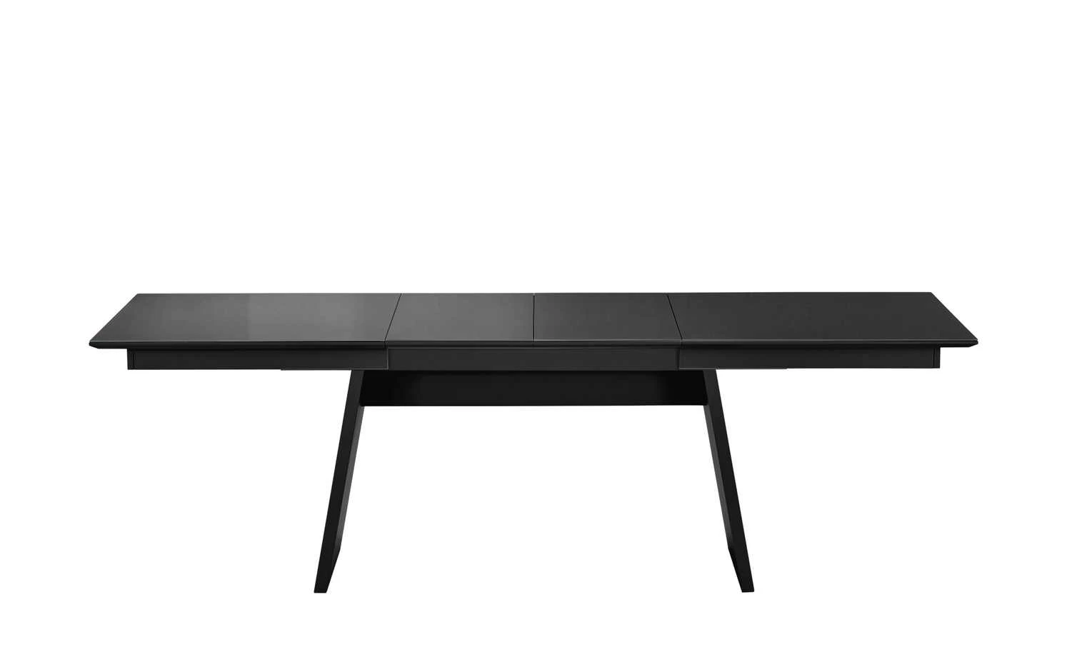 LEONARDO Esstisch ausziehbar Cube | Schwarz 10 LEONARDO Esstisch ausziehbar Cube | Schwarz – Bild 8