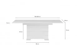 Esstisch ausziehbar Finn | Weiß -Tischety Verkaufe 11305581 9 201906272232