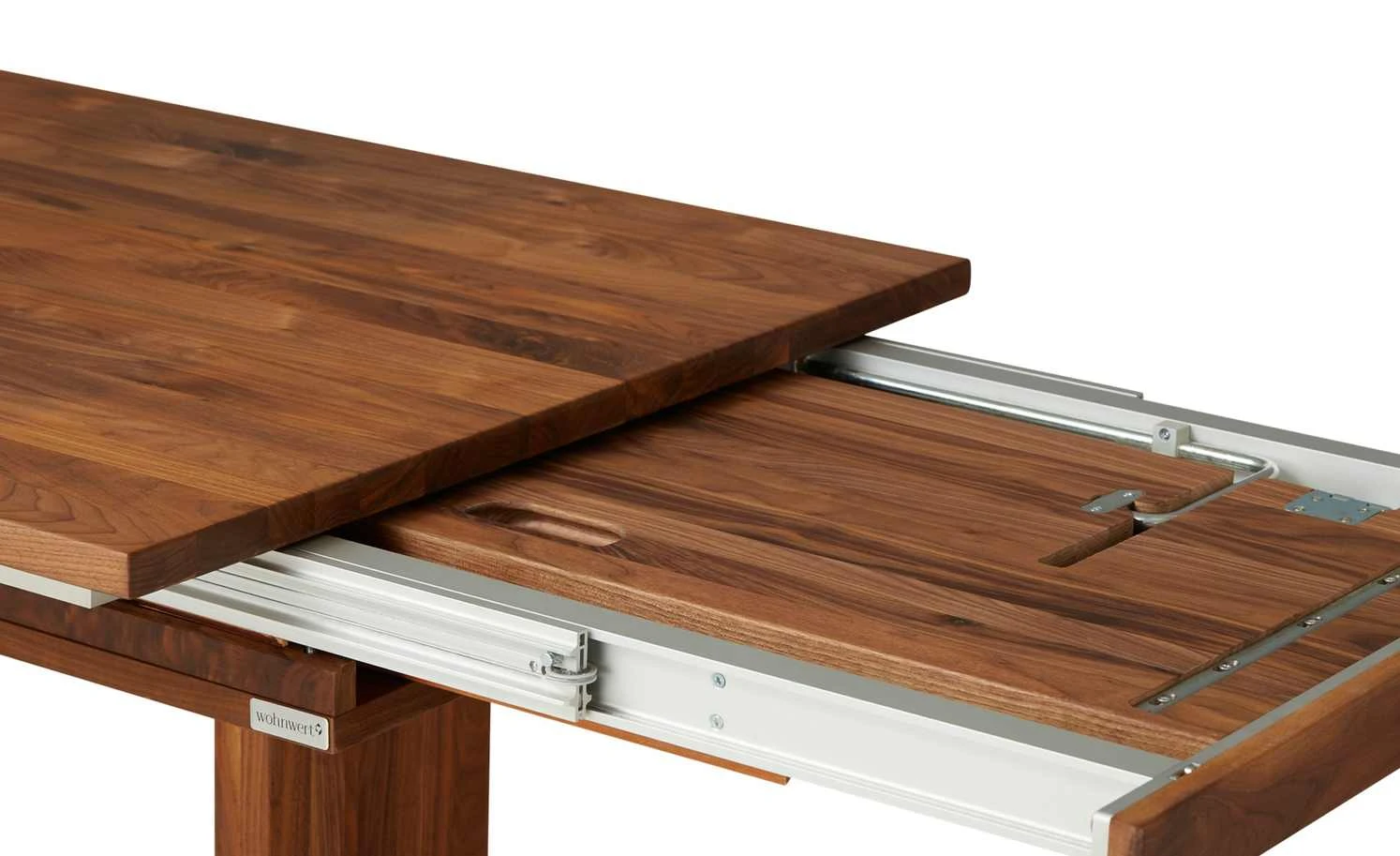 Wohnwert Auszugsfunktion Der Säulentisch | Massivholz ca. 100 cm 3 Wohnwert Auszugsfunktion Der Säulentisch | Massivholz ca. 100 cm