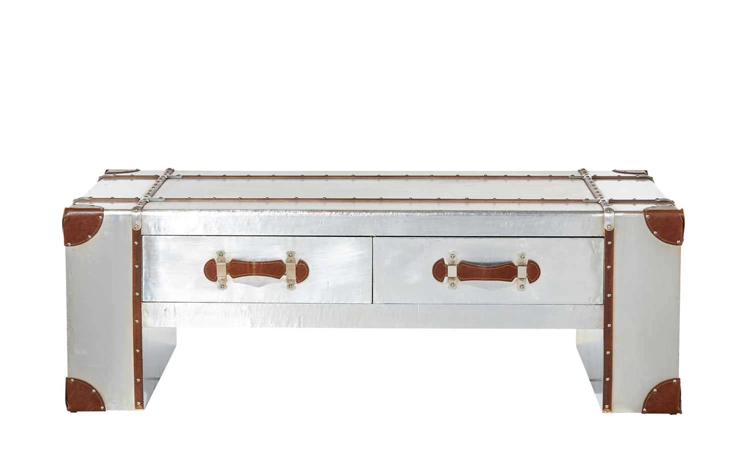 Couchtisch Aluminium Kunstleder Rimini 10 Couchtisch Aluminium Kunstleder Rimini – Bild 8