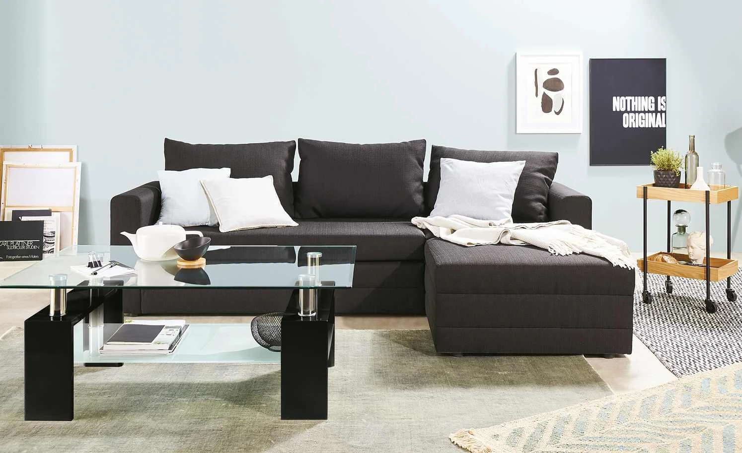 Couchtisch Elba | Schwarz 3 Couchtisch Elba | Schwarz