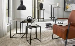 Beistelltisch Cake | silberfarben / Schwarz -Tischety Verkaufe 11323017 5 202012011634