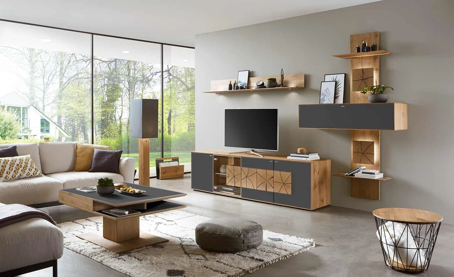 Wohnwert Couchtisch Novum | Anthrazit 3 Wohnwert Couchtisch Novum | Anthrazit