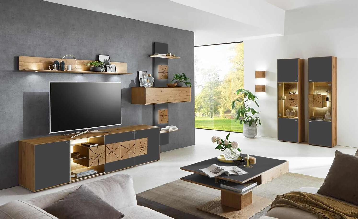 Wohnwert Couchtisch Novum | Anthrazit 4 Wohnwert Couchtisch Novum | Anthrazit – Bild 2