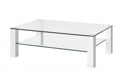 Wohnwert Couchtisch Quatro | Weißaluminium (Nachbildung) 80|cm