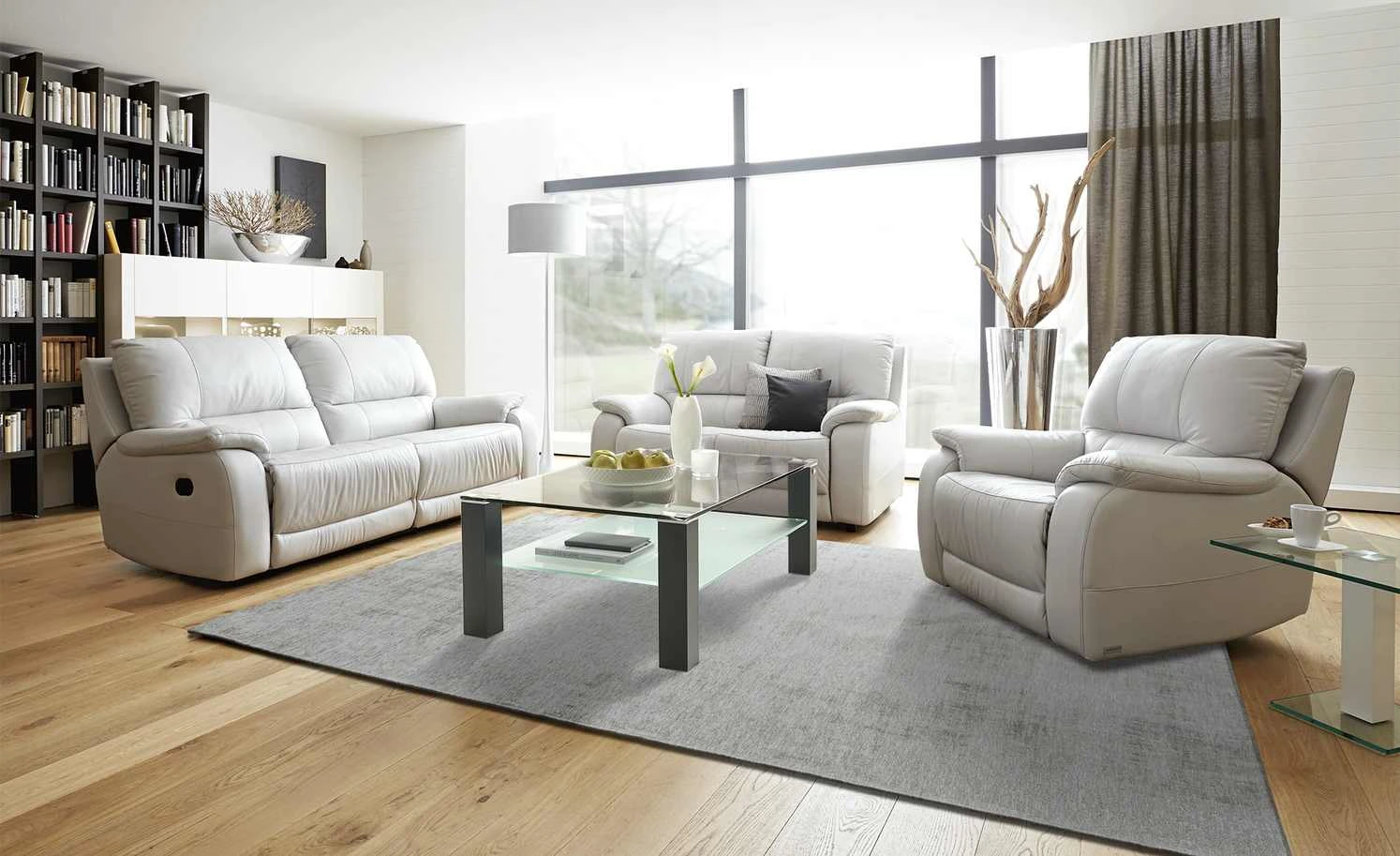 Wohnwert Couchtisch Quatro | Graphitgrau 70|cm 3 Wohnwert Couchtisch Quatro | Graphitgrau 70|cm