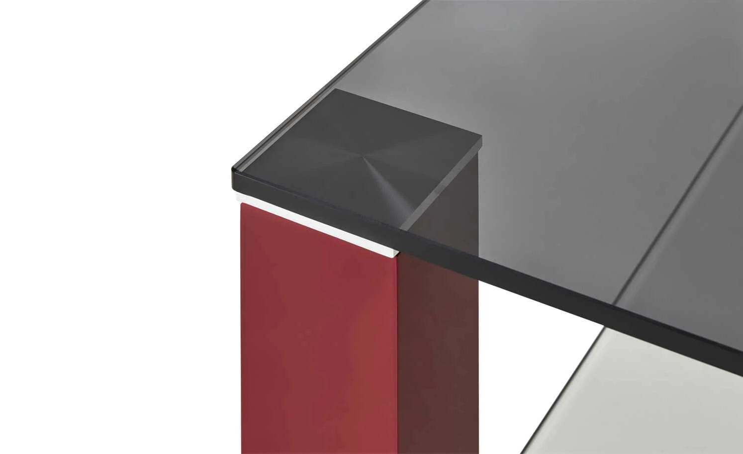 Wohnwert Couchtisch Quatro | Weinrot 80|cm 5 Wohnwert Couchtisch Quatro | Weinrot 80|cm – Bild 3