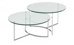 Couchtisch Moon | klar Chrom 42|cm -Tischety Verkaufe 11324572 5 201910152234