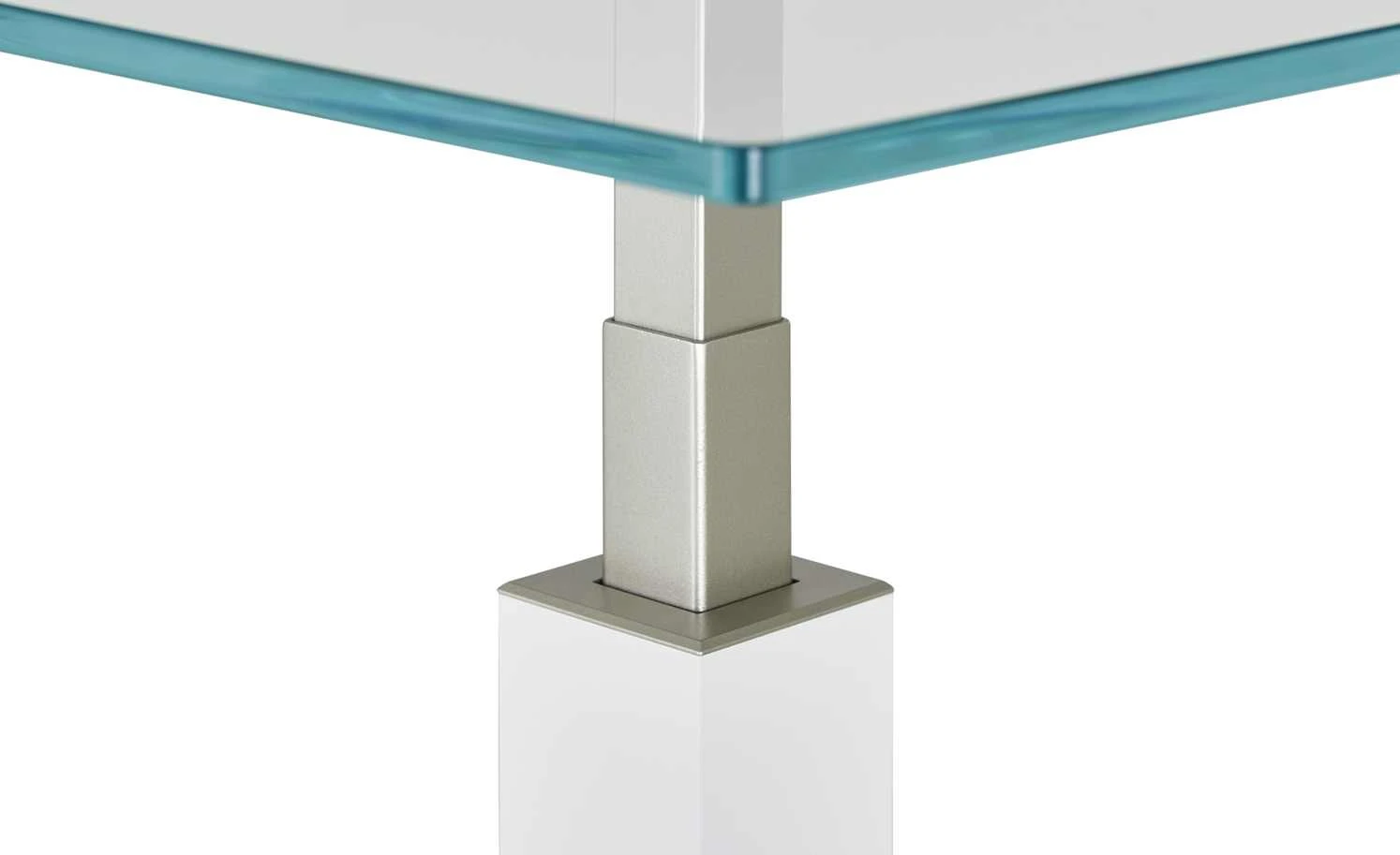 Wohnwert Beistelltisch Quatro Plus | Weiß 9 Wohnwert Beistelltisch Quatro Plus | Weiß – Bild 7