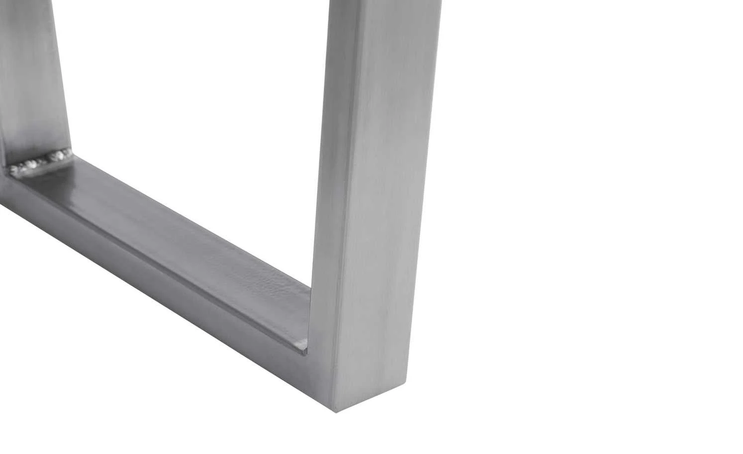 Couchtischgestell Comida | Edelstahl-Optik Gestell U-förmig 4 Couchtischgestell Comida | Edelstahl-Optik Gestell U-förmig – Bild 2