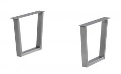 Couchtischgestell Comida | Edelstahl-Optik Gestell U-förmig