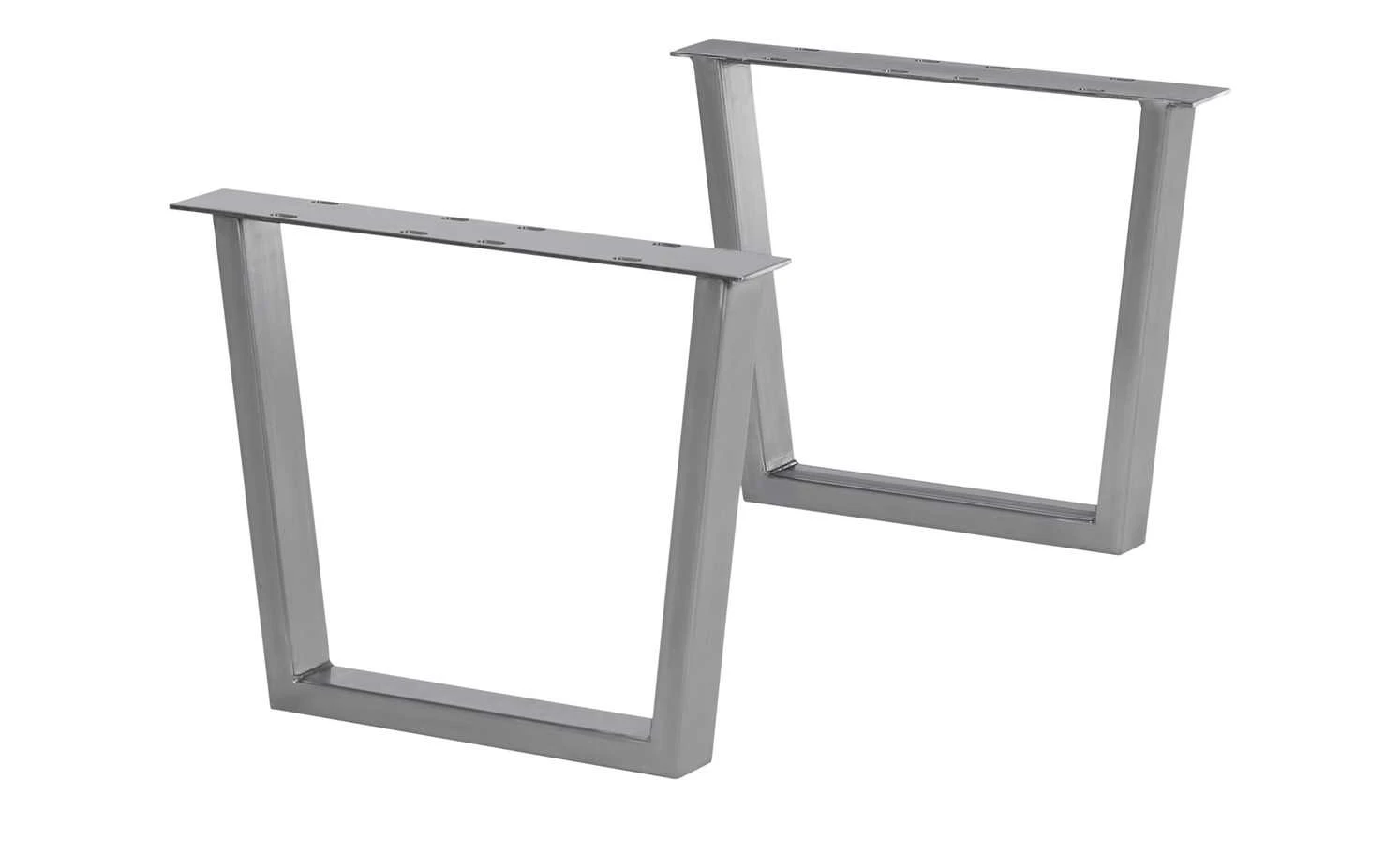 Couchtischgestell Comida | Edelstahl-Optik Gestell U-förmig 6 Couchtischgestell Comida | Edelstahl-Optik Gestell U-förmig – Bild 4