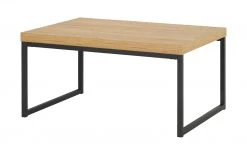 Couchtisch Puro | Wildeiche (Nachbildung) / Schwarz 92x67 cm 45|cm