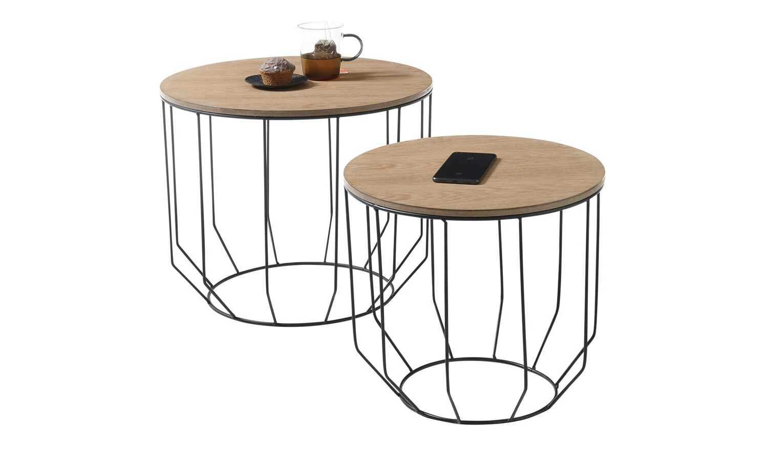 Zweisatztisch Lani | Eiche 7 Zweisatztisch Lani | Eiche – Bild 5