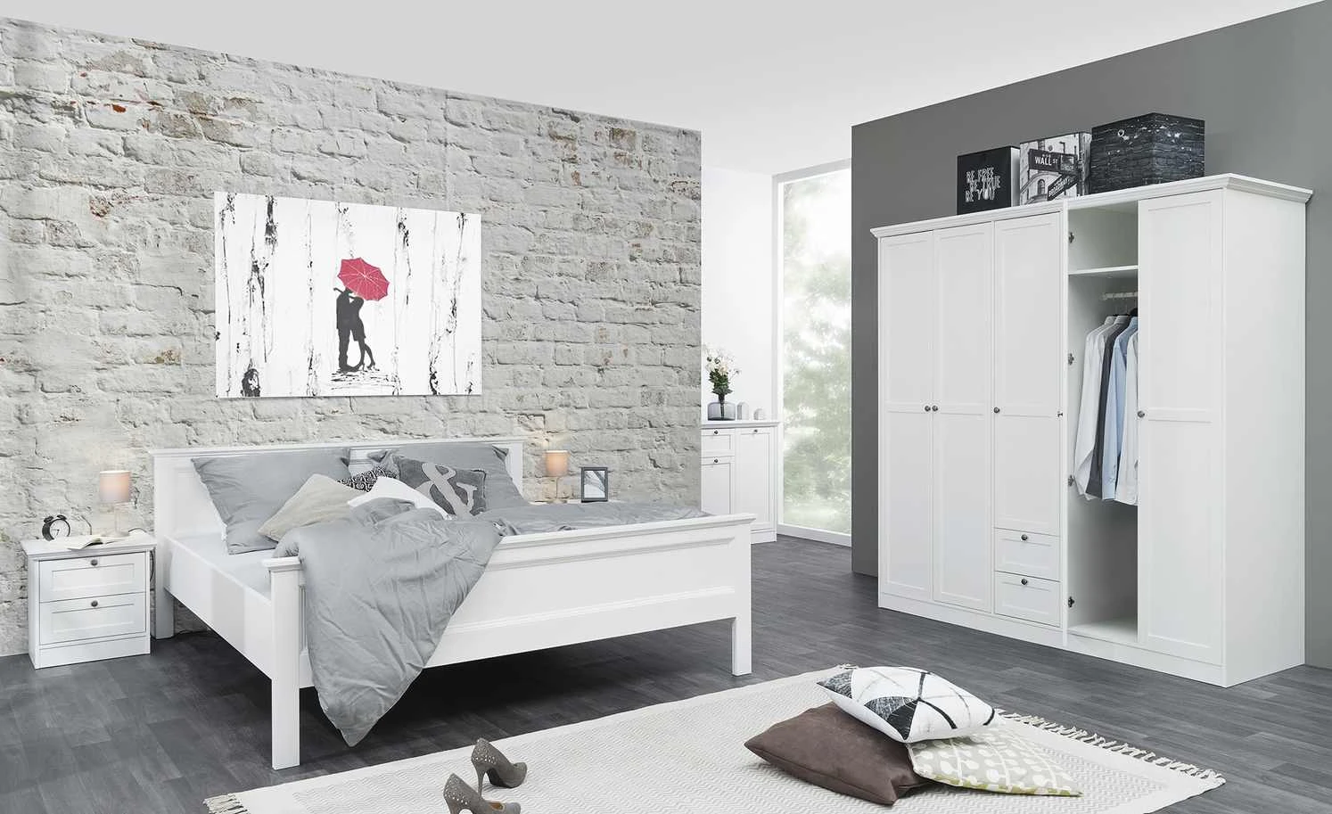 Nachtkommode Laurito 3 Nachtkommode Laurito