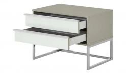 Wohnwert Nachtkommode, 2er-Set Forum | Weiß / Kieselgrau -Tischety Verkaufe 12104739 5 202007151219