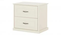 maison bleue Nachtkommode teilmassiv Provence | Creme