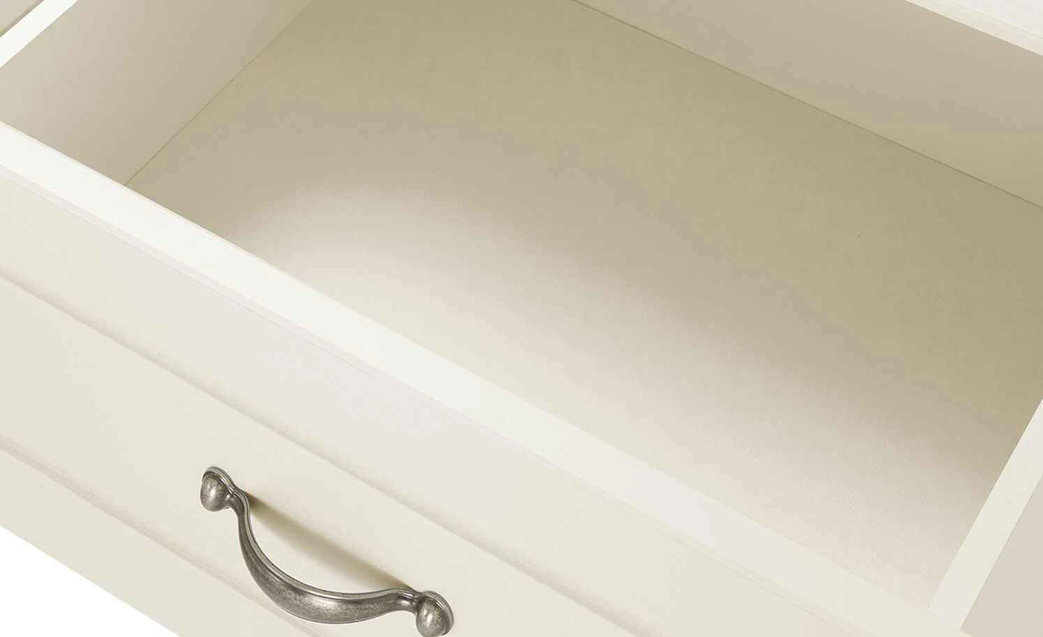 maison bleue Nachtkommode teilmassiv Provence | Creme 7 maison bleue Nachtkommode teilmassiv Provence | Creme – Bild 5