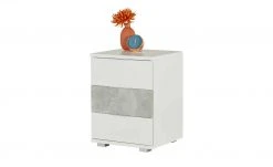 Nachtkommode Codford | Weiß / Beton (Nachbildung) 3|Stück -Tischety Verkaufe 12107591 10 202205031247