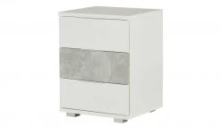 Nachtkommode Codford | Weiß / Beton (Nachbildung) 3|Stück -Tischety Verkaufe 12107591 9 202205031247