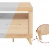 smart Nachtkommode Oslo | Kernbuche (Nachbildung) / Kernbuche -Tischety Verkaufe 12108416 5 202102241238