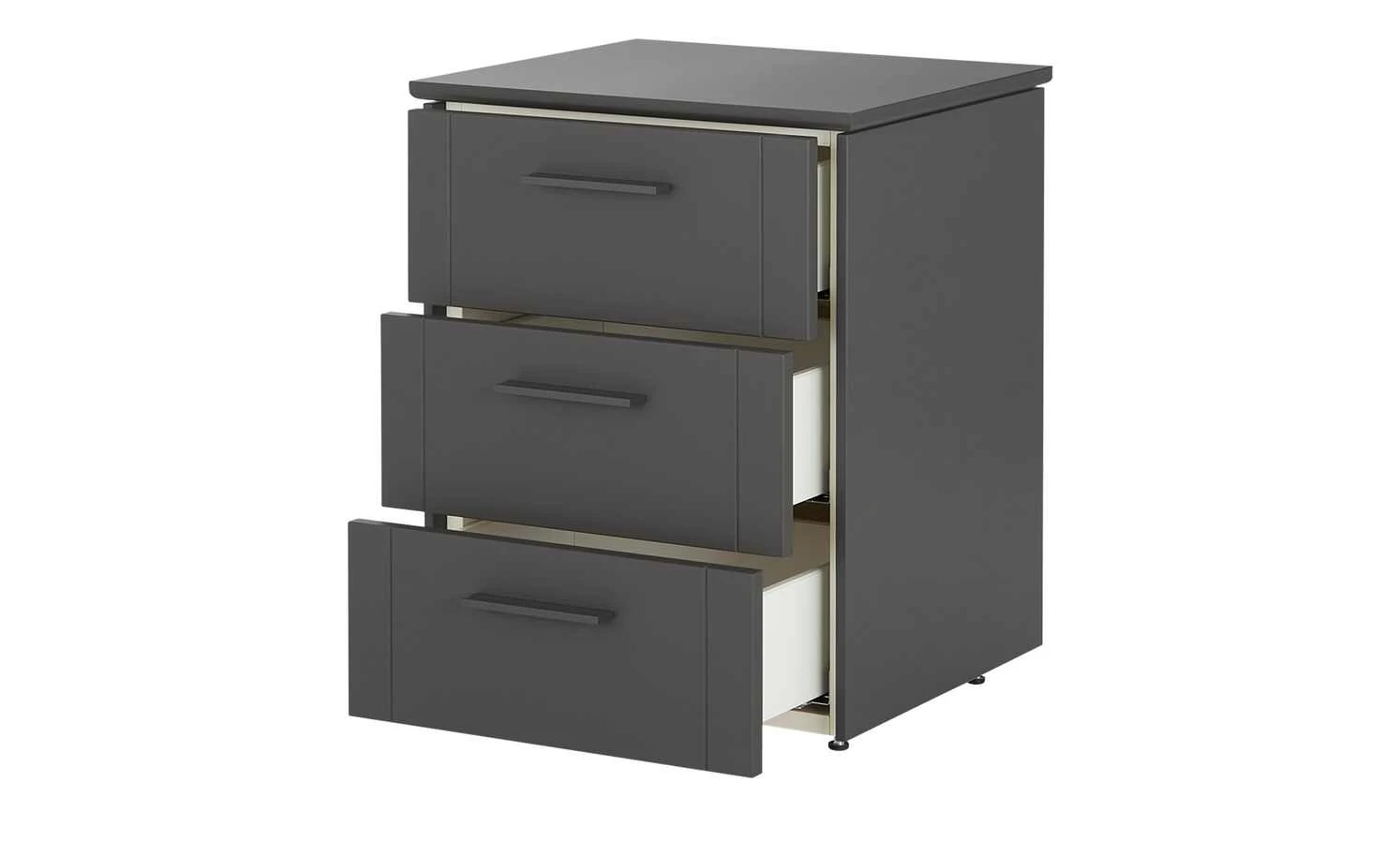 maison bleue Nachtkommode Malta | Schiefergrau 7 maison bleue Nachtkommode Malta | Schiefergrau – Bild 5