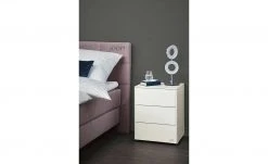 JOOP! Nachtkommode Gloss Base | Bianco (Weiß)