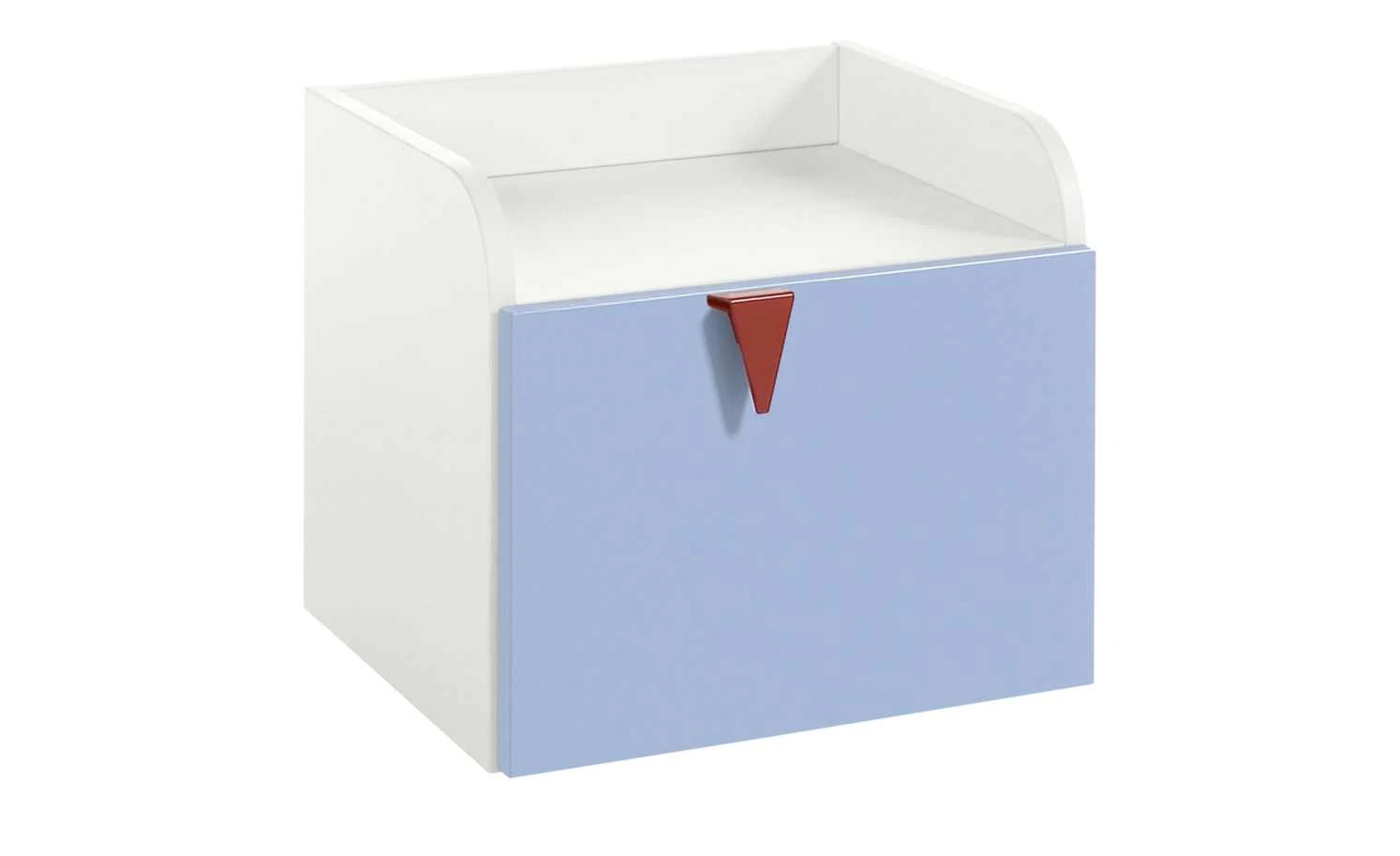 now! by hülsta minimo Nachtkommode Minimo | Weiß / Hellblau 3 now! by hülsta minimo Nachtkommode Minimo | Weiß / Hellblau