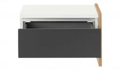 Anbau-Nachtkommode Holly | Weiß / Hickory (Nachbildung) / Anthrazit 13 Anbau-Nachtkommode Holly | Weiß / Hickory (Nachbildung) / Anthrazit -Tischety Verkaufe 12114022 4 202002122240