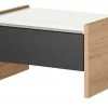 Nachtkommode Holly | Weiß / Hickory (Nachbildung) / Anthrazit Nein 34|cm -Tischety Verkaufe 12114024 4 202002122240