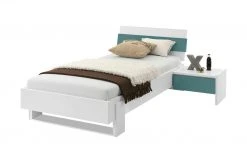 Anbau-Nachtkommode Holly | Weiß / Petrol -Tischety Verkaufe 12114532 3 202002122240