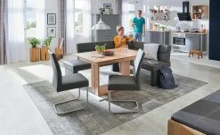 Woodford Säulentisch ausziehbar Mila | Kernbuche ca. 130x90 cm