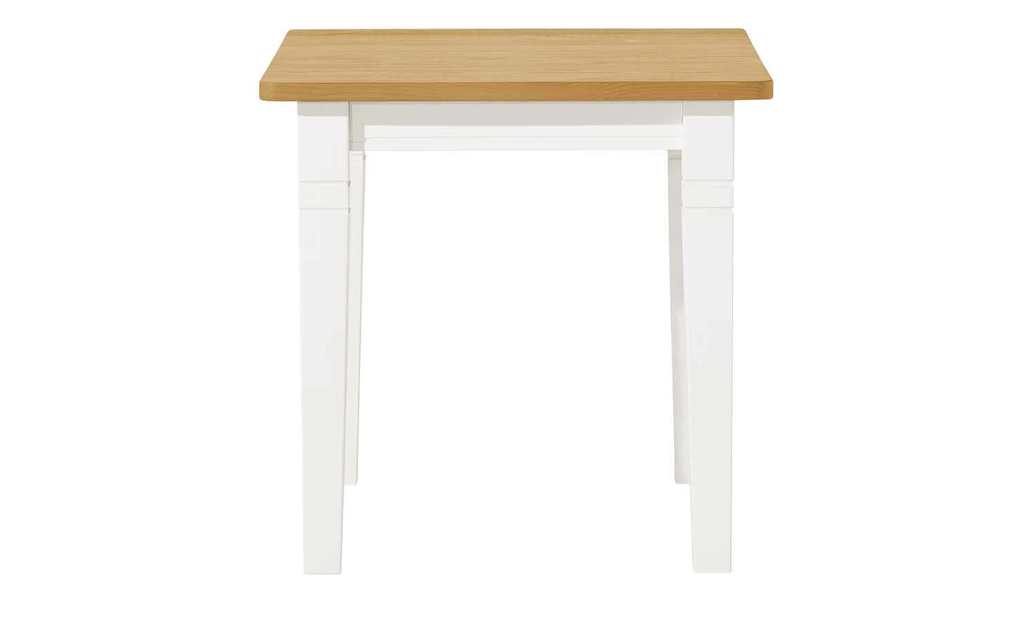 maison bleue Esstisch massiv Florian | Weiß / laugenfarben ca. 78x78 cm 10 maison bleue Esstisch massiv Florian | Weiß / laugenfarben ca. 78x78 cm – Bild 8