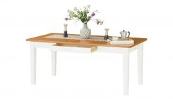 maison bleue Esstisch massiv Florian | Weiß / bernsteinfarben ca. 180x90 cm -Tischety Verkaufe 12309065 4 202108130002