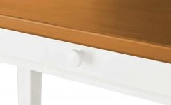 maison bleue Esstisch massiv Florian | Weiß / bernsteinfarben ca. 180x90 cm -Tischety Verkaufe 12309065 6 202108130002