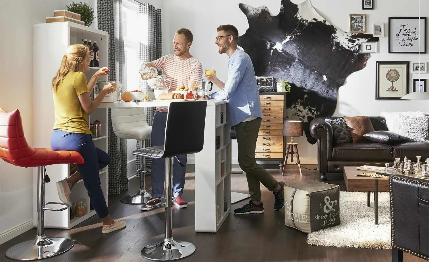 Bar Polar | Weiß 3 Bar Polar | Weiß