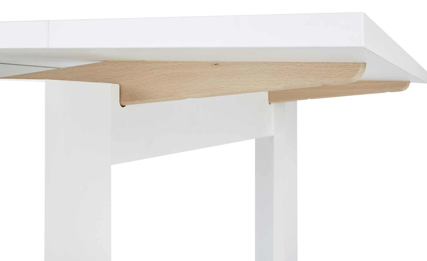 Esstisch ausziehbar FleX | Weiß 80|cm 80|cm 6 Esstisch ausziehbar FleX | Weiß 80|cm 80|cm – Bild 4