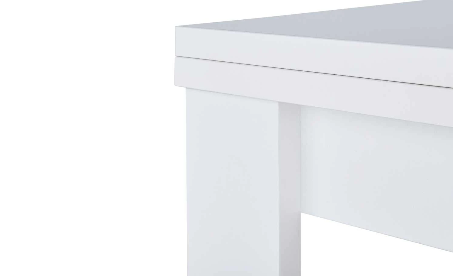 Esstisch ausziehbar FleX | Weiß 80|cm 80|cm 10 Esstisch ausziehbar FleX | Weiß 80|cm 80|cm – Bild 8