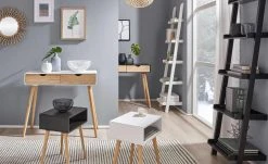 Beistelltisch mit Fach Notte | Weiß