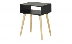 Beistelltisch mit Fach Notte | Schwarz