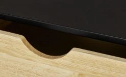 Konsolentisch Cassarina | Gummibaum / Schwarz -Tischety Verkaufe 12348565 7 201901170915