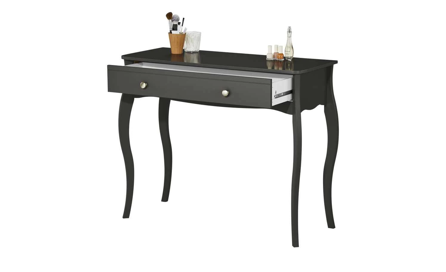 Schminktisch Barbona | Schwarz 7 Schminktisch Barbona | Schwarz – Bild 6