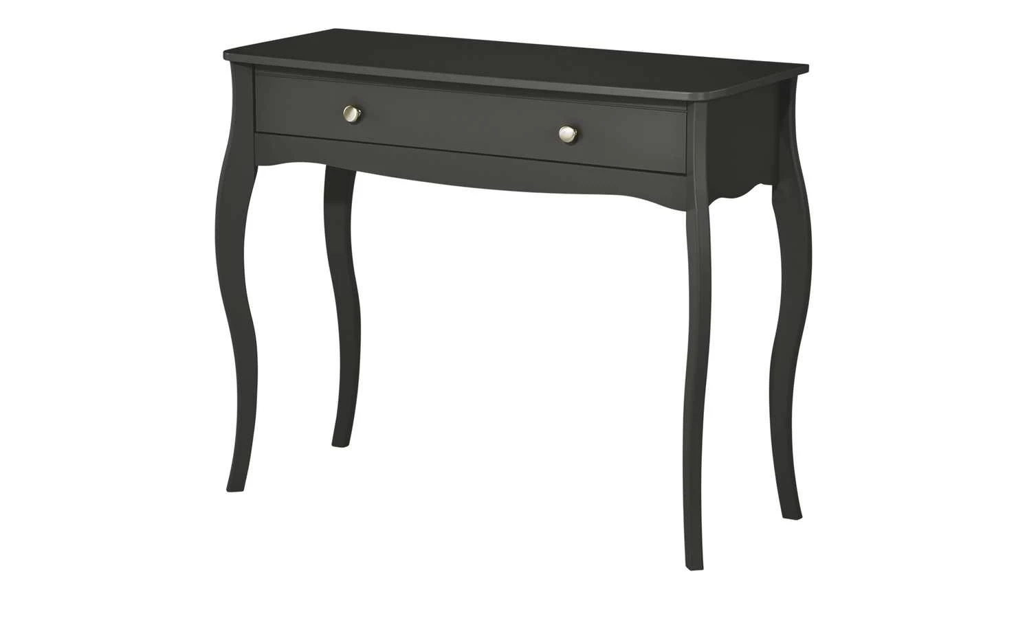 Schminktisch Barbona | Schwarz 3 Schminktisch Barbona | Schwarz – Bild 2